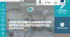 Desktop Screenshot of cgs-pszczyna.pl